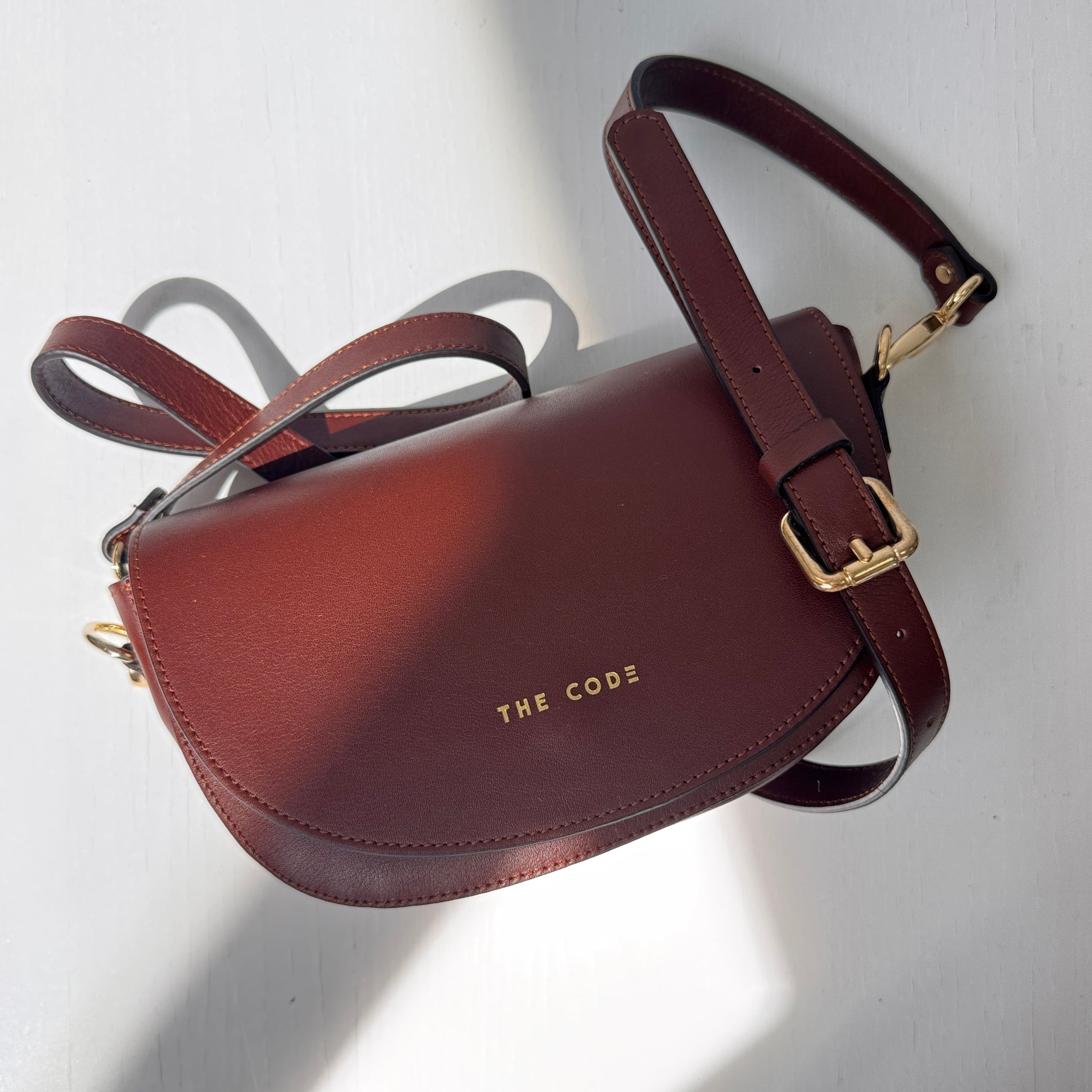 Bandolera ALMA brandy liso