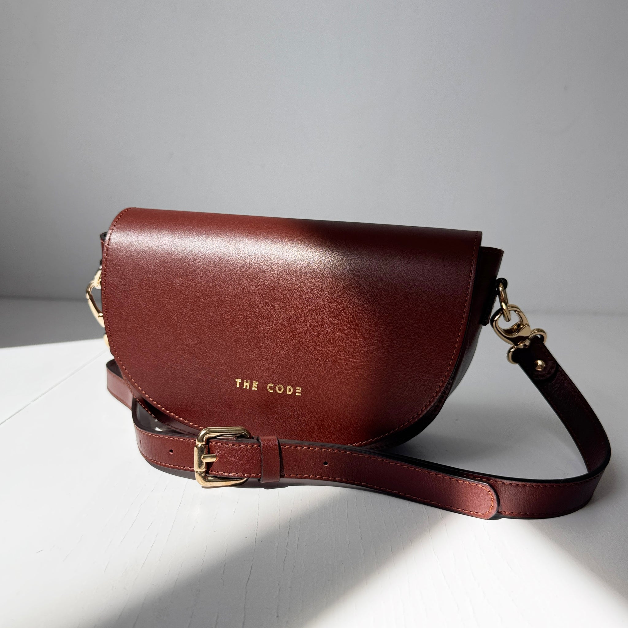 Bandolera ALMA brandy liso