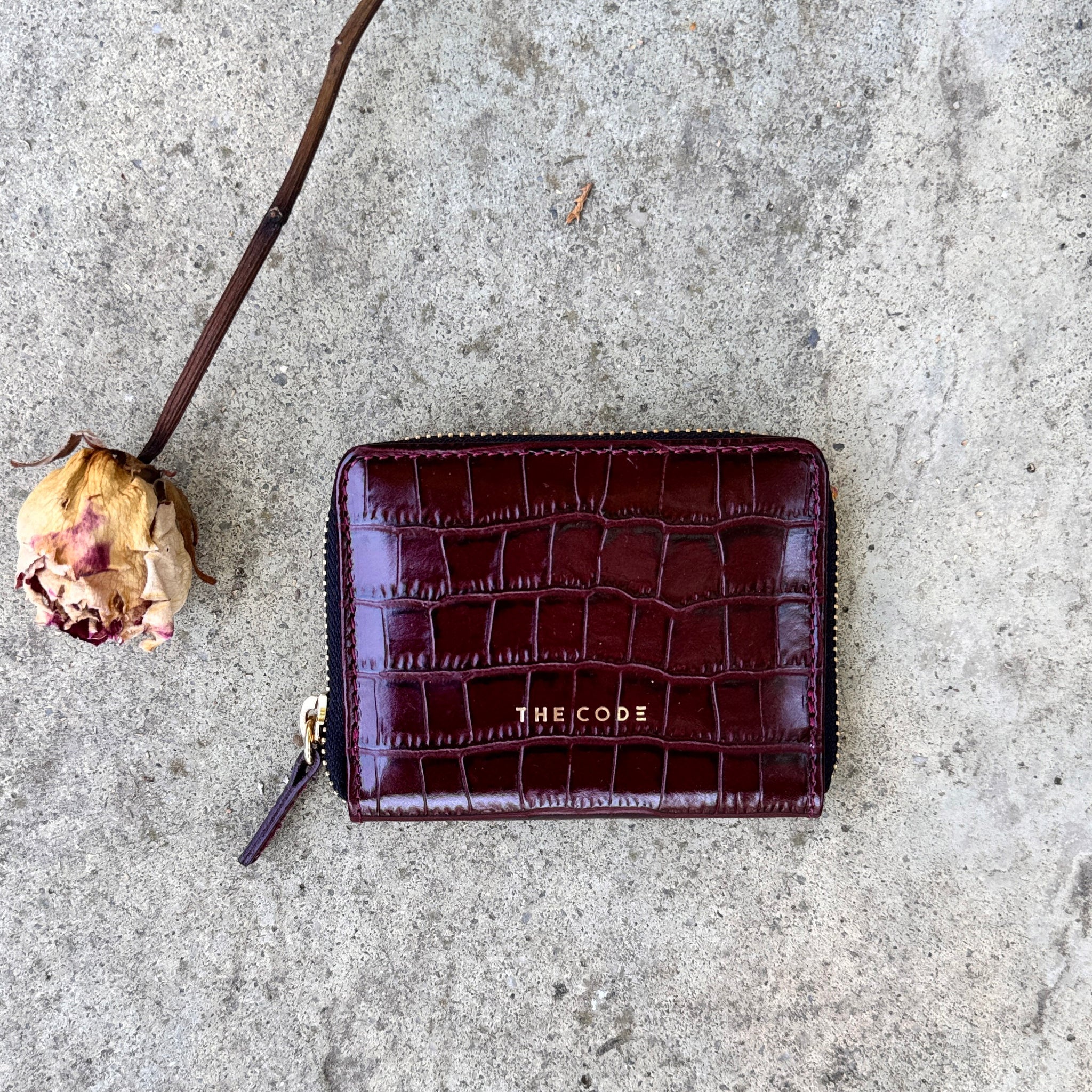 Cartera Paula burdeos