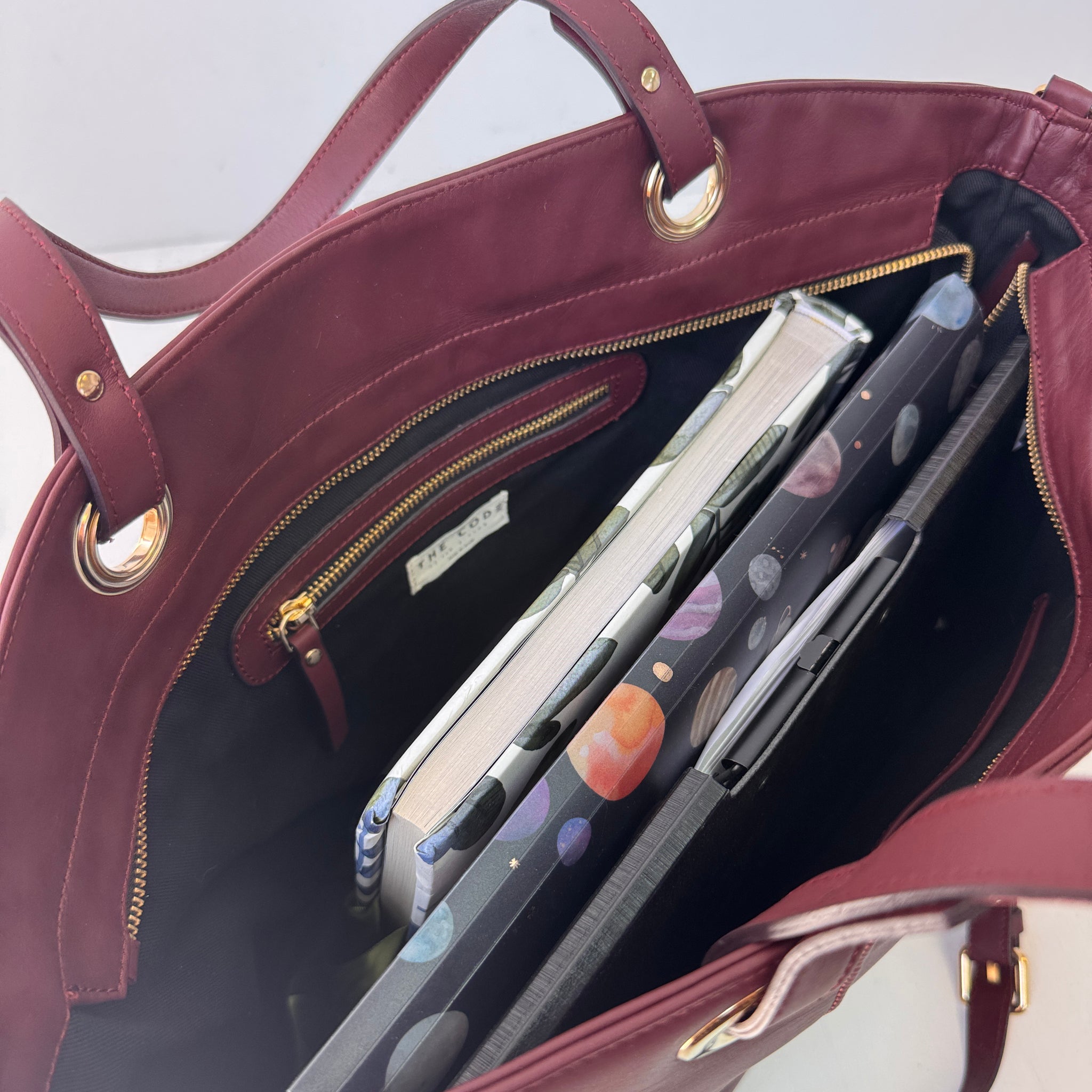 Shopper Carmen burdeos