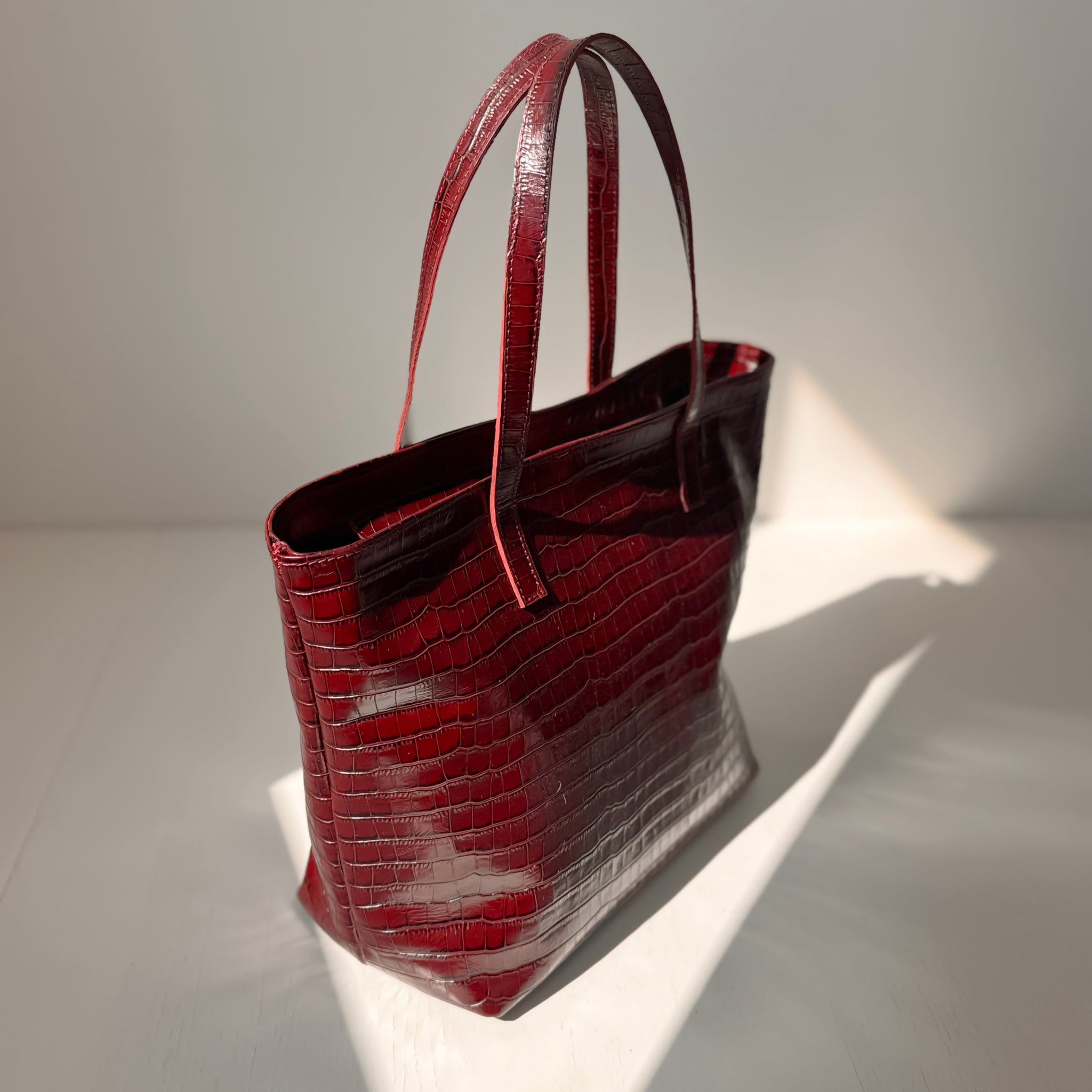 Shopper ARIZONA burdeos coco