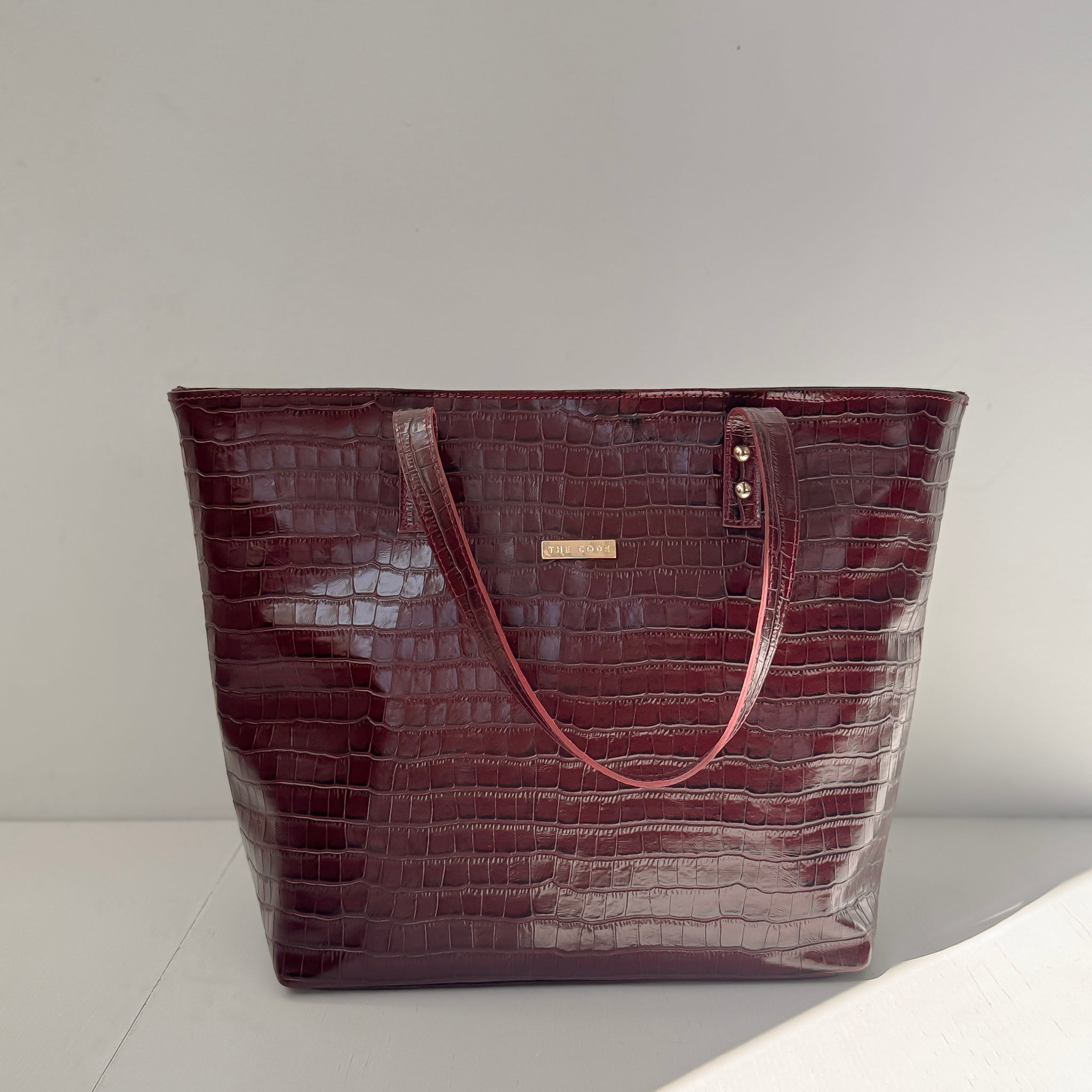 Shopper ARIZONA burdeos coco