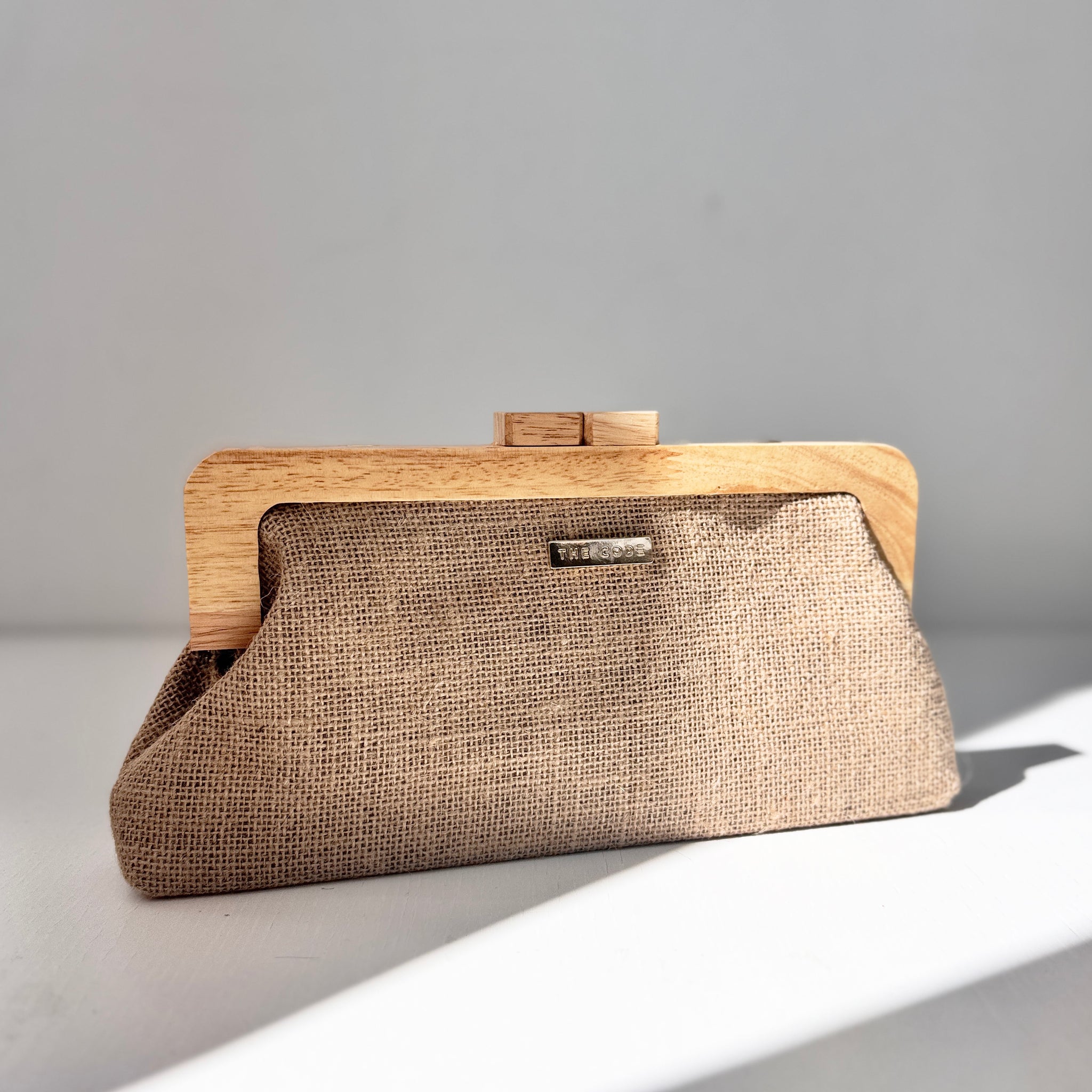Clutch Sahara tostado