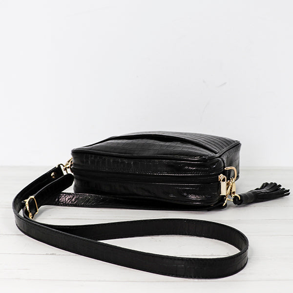 Carlota black shoulder bag