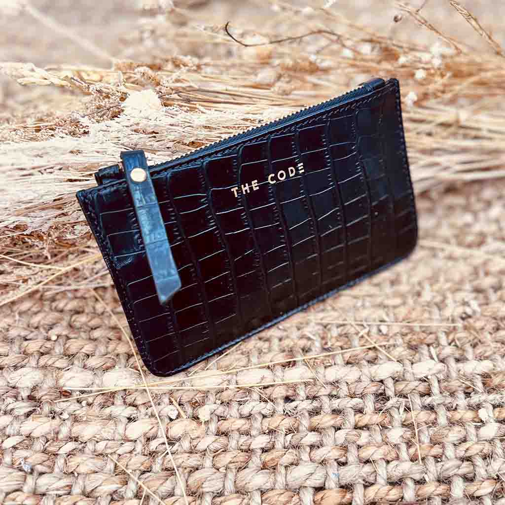 Monedero Siena negro coco