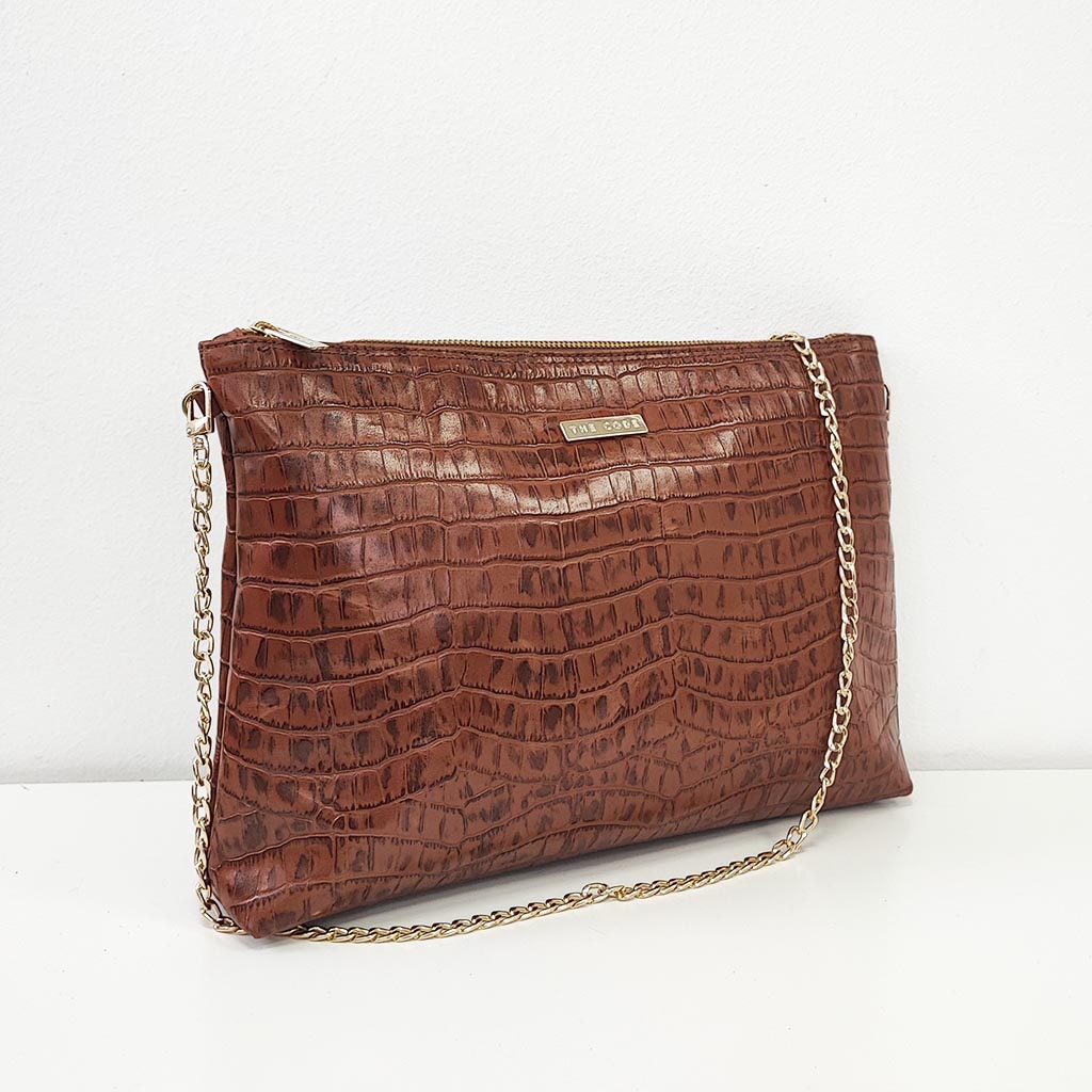 Bolso Creta marrón avellana