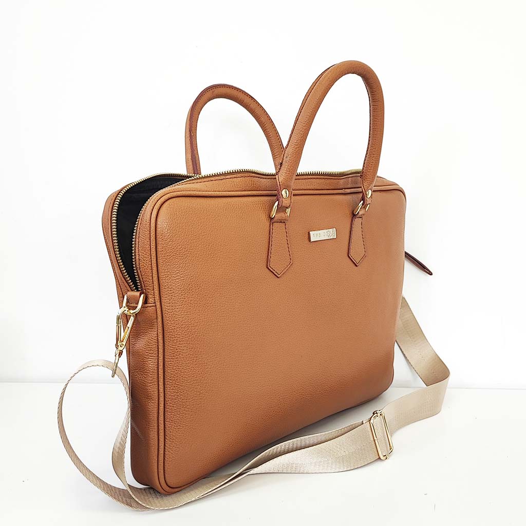 Maletín portátil camel