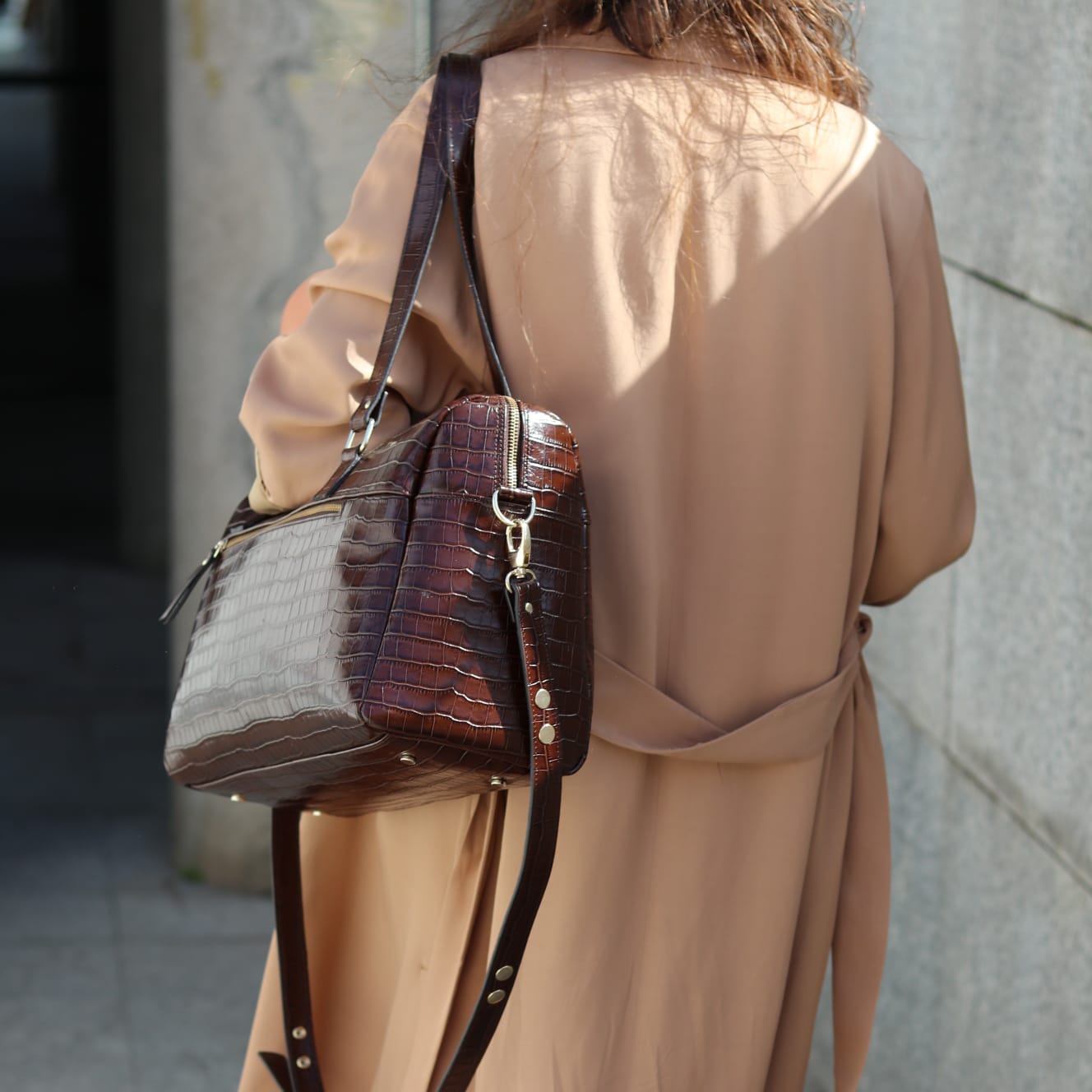 Bolso Maxi Emily chocolate