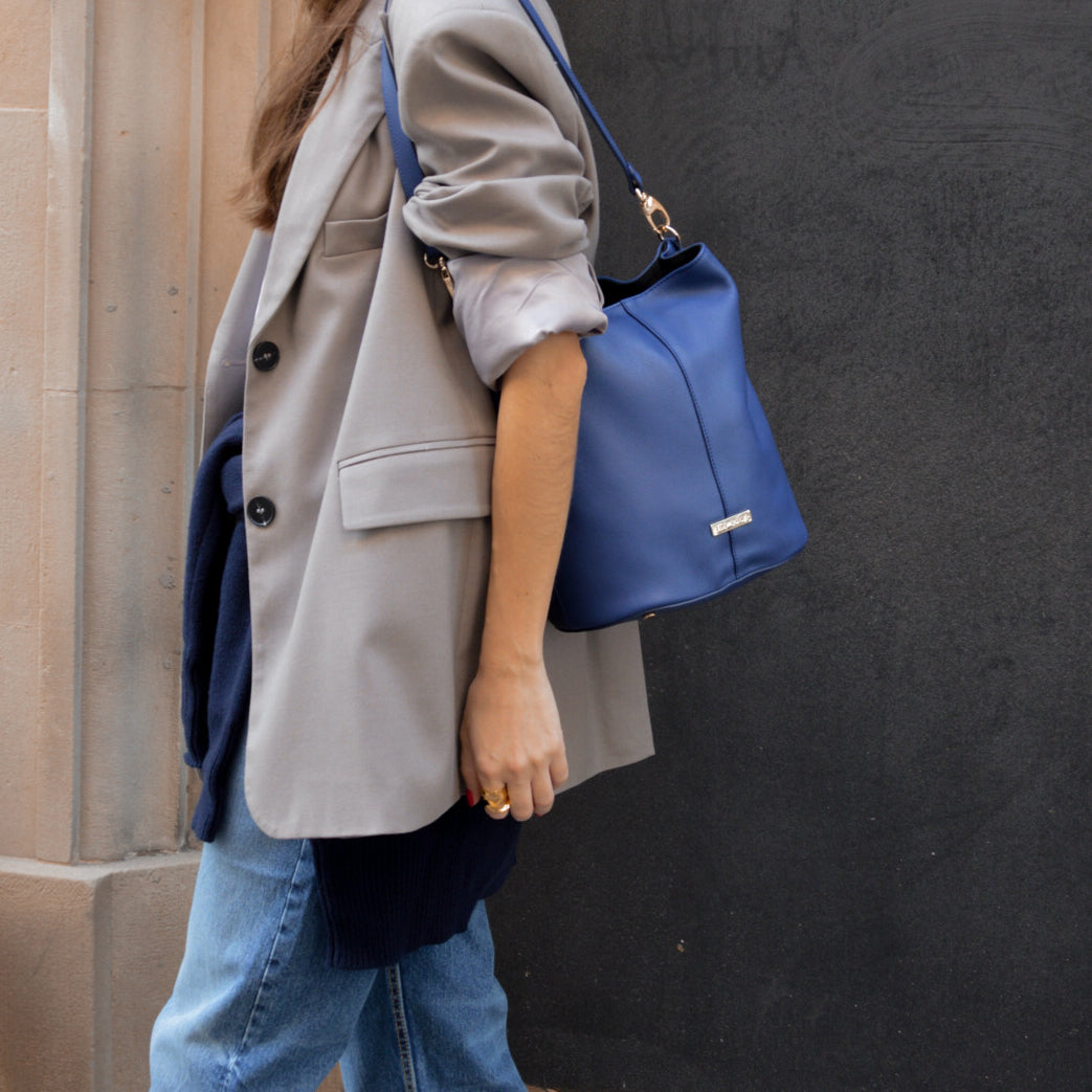 Bombonera Julieta azul Indigo