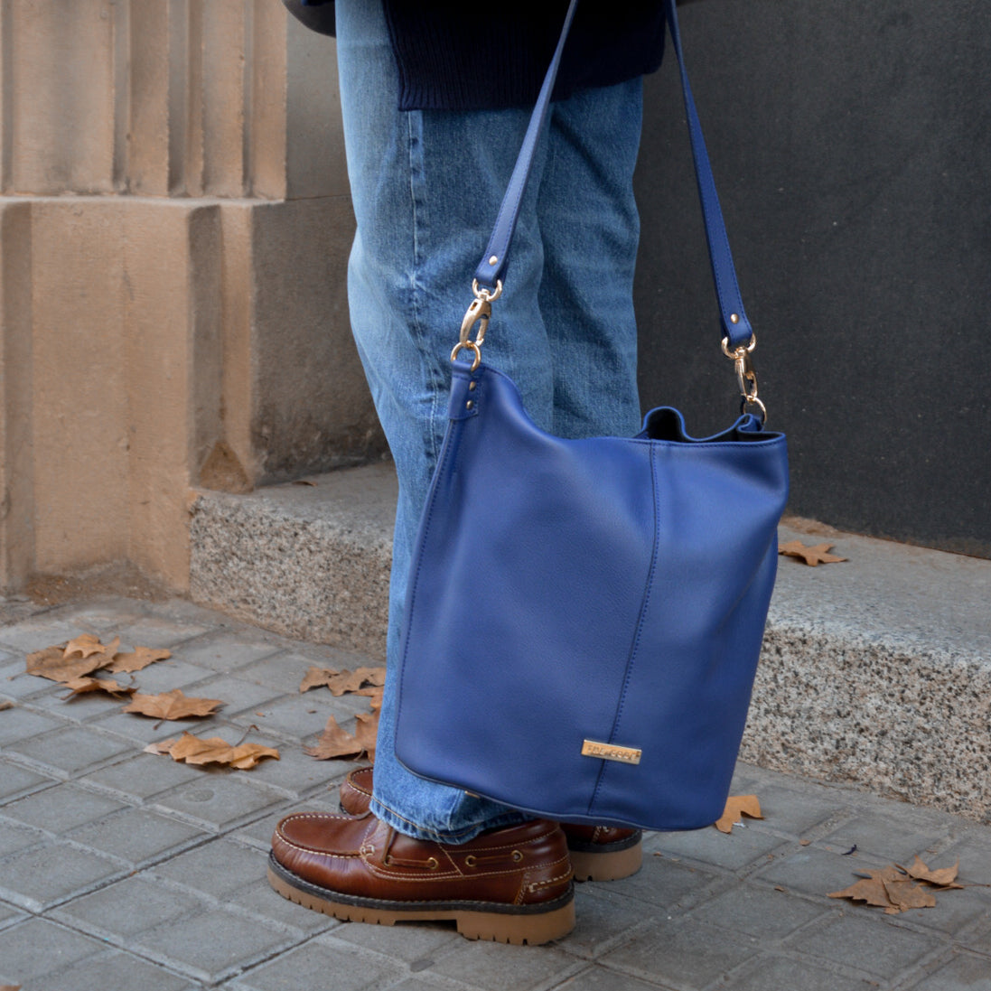 Bombonera Julieta azul Indigo