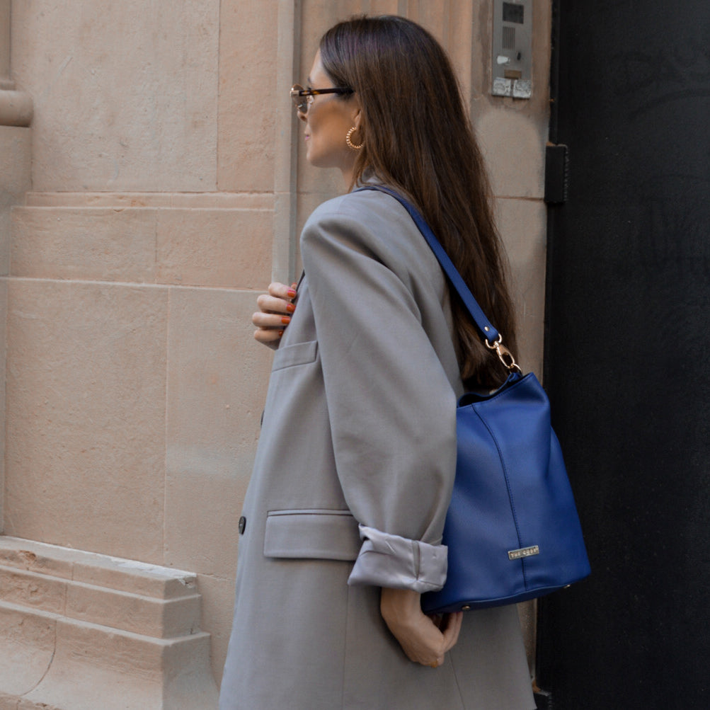 Bombonera Julieta azul Indigo