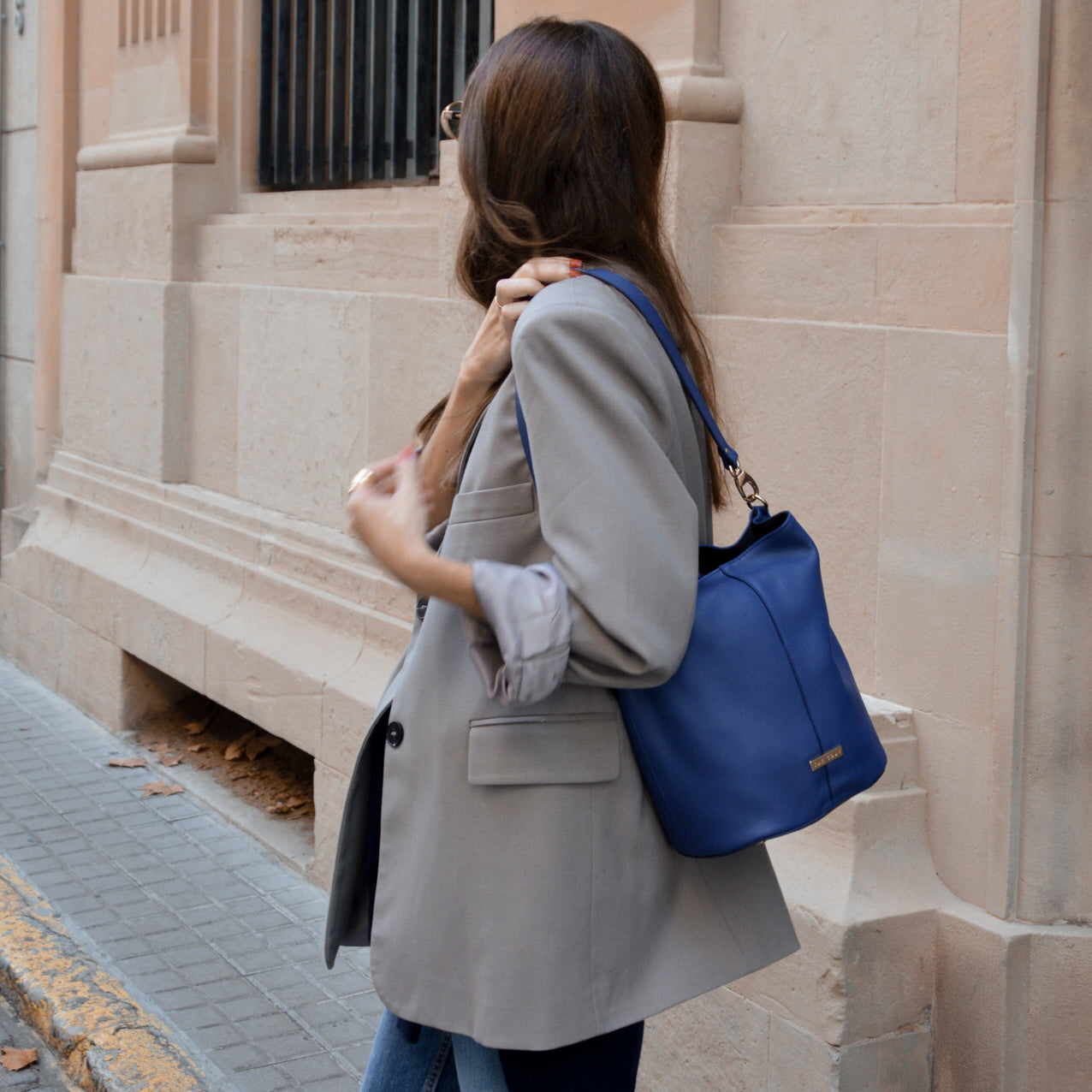 Bombonera Julieta azul Indigo