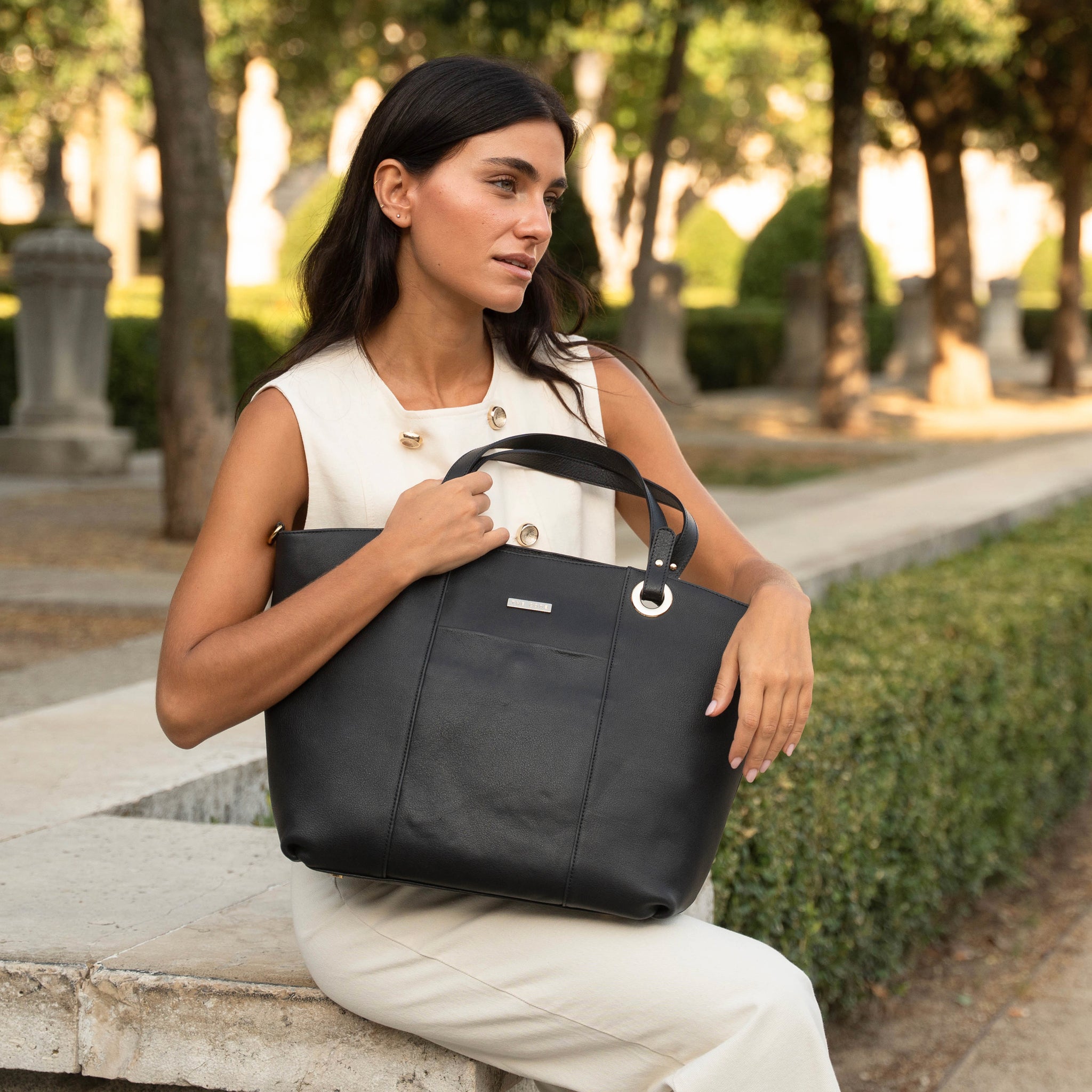 Shopper Carmen negro