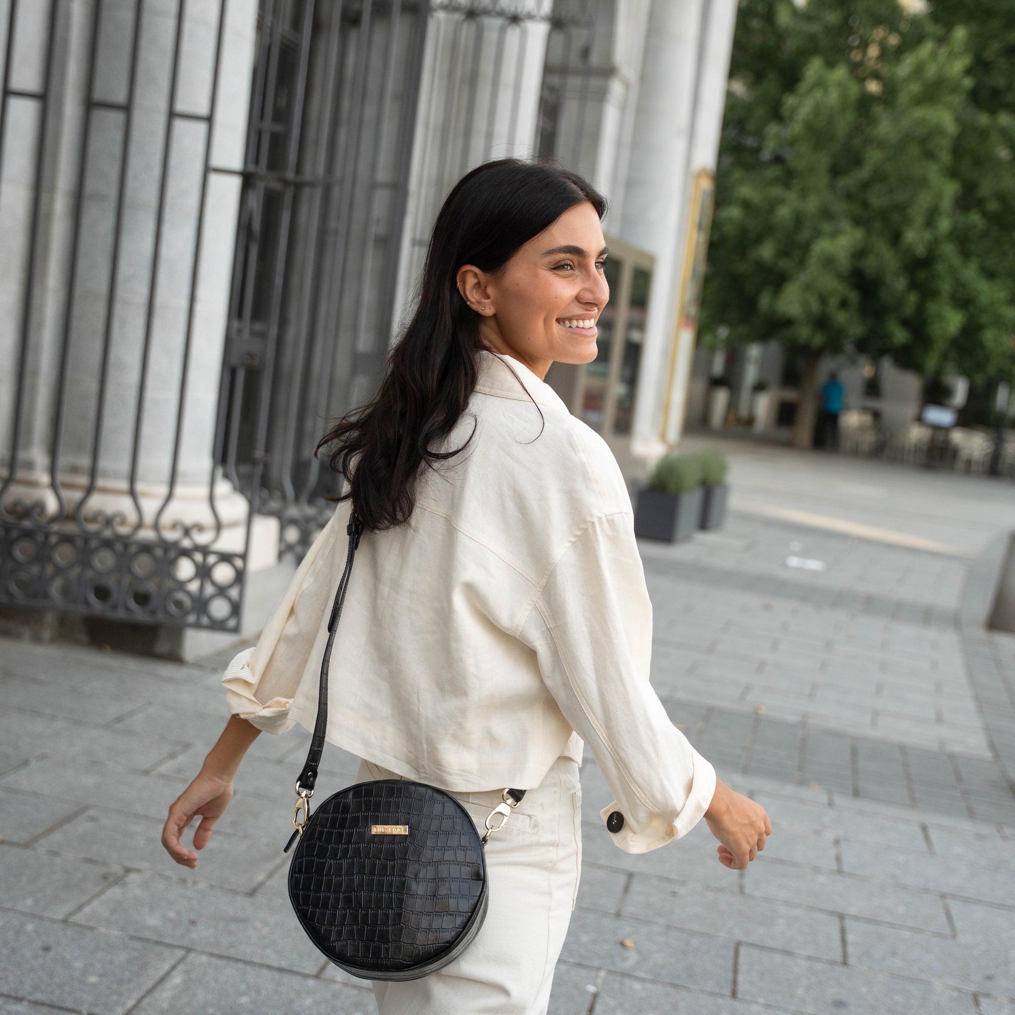 Bandolera Olimpia negro