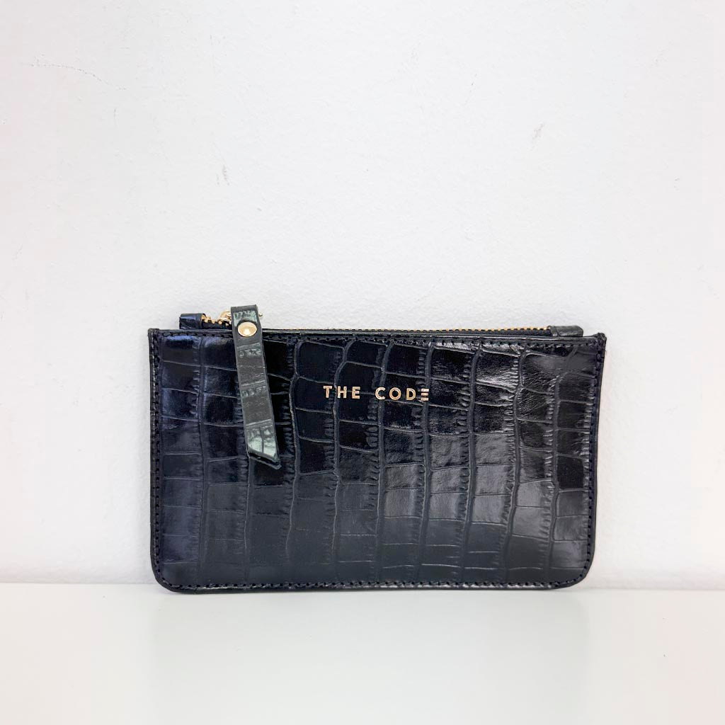 Monedero Siena negro coco