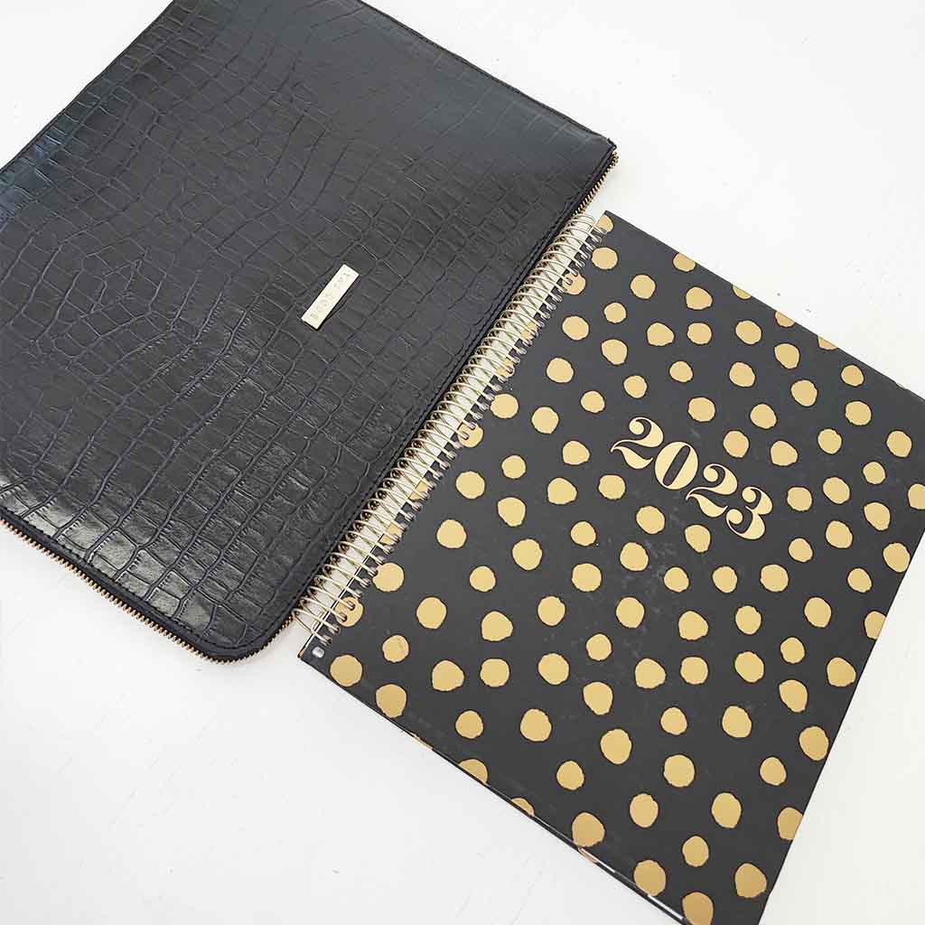 Alex document holder brown