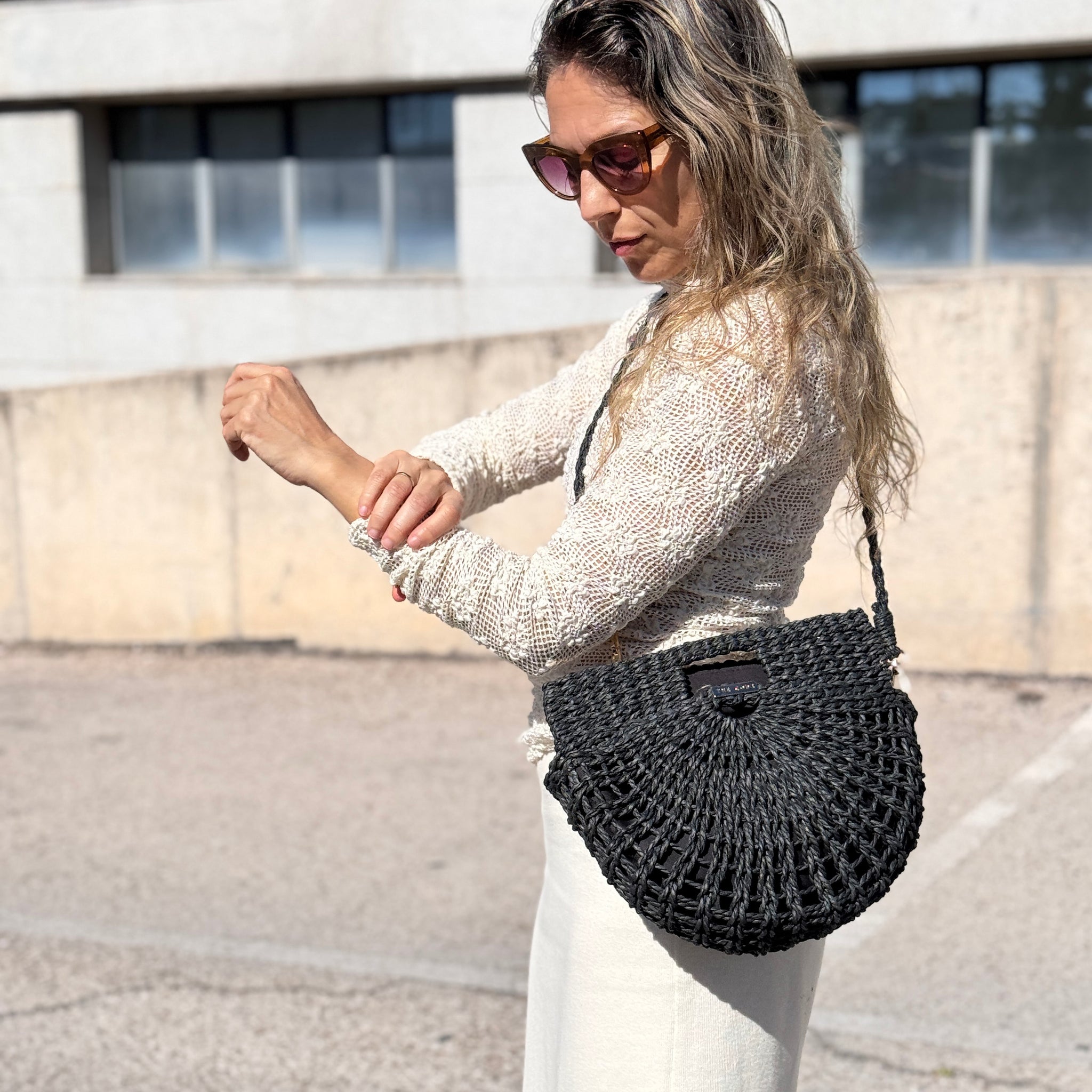 Bolso Santorini negro