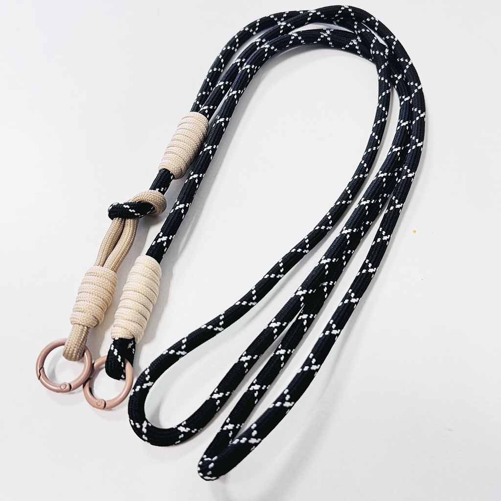 Black and beige mobile hanger