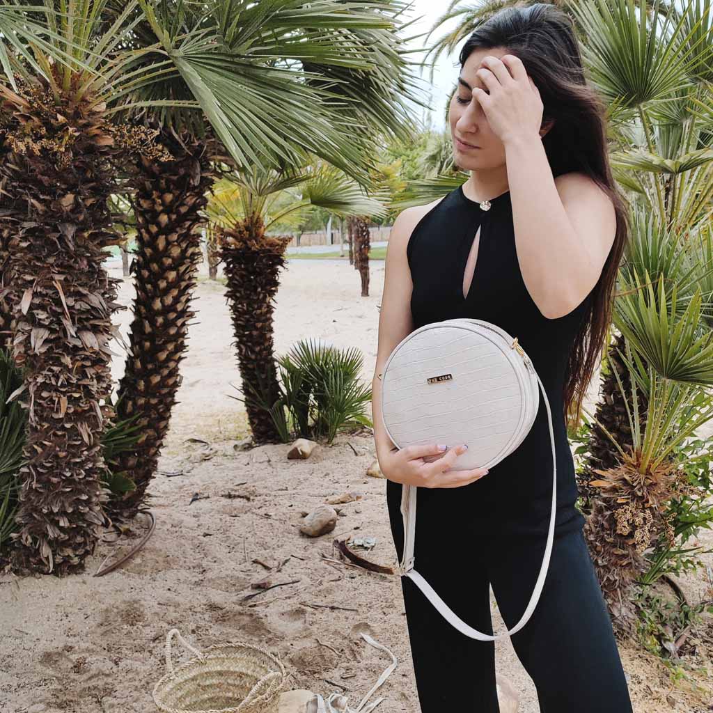 Olimpia caramel crossbody