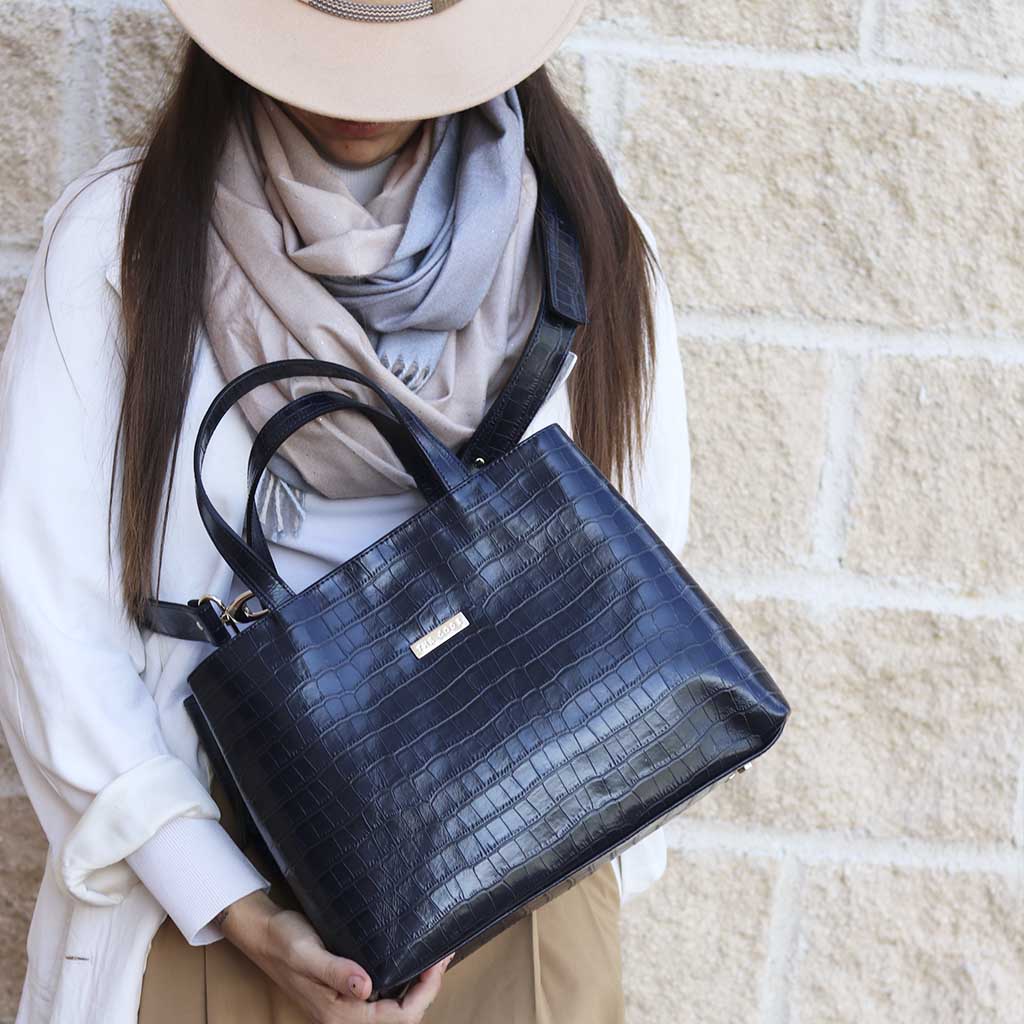 Shopper Patricia azul