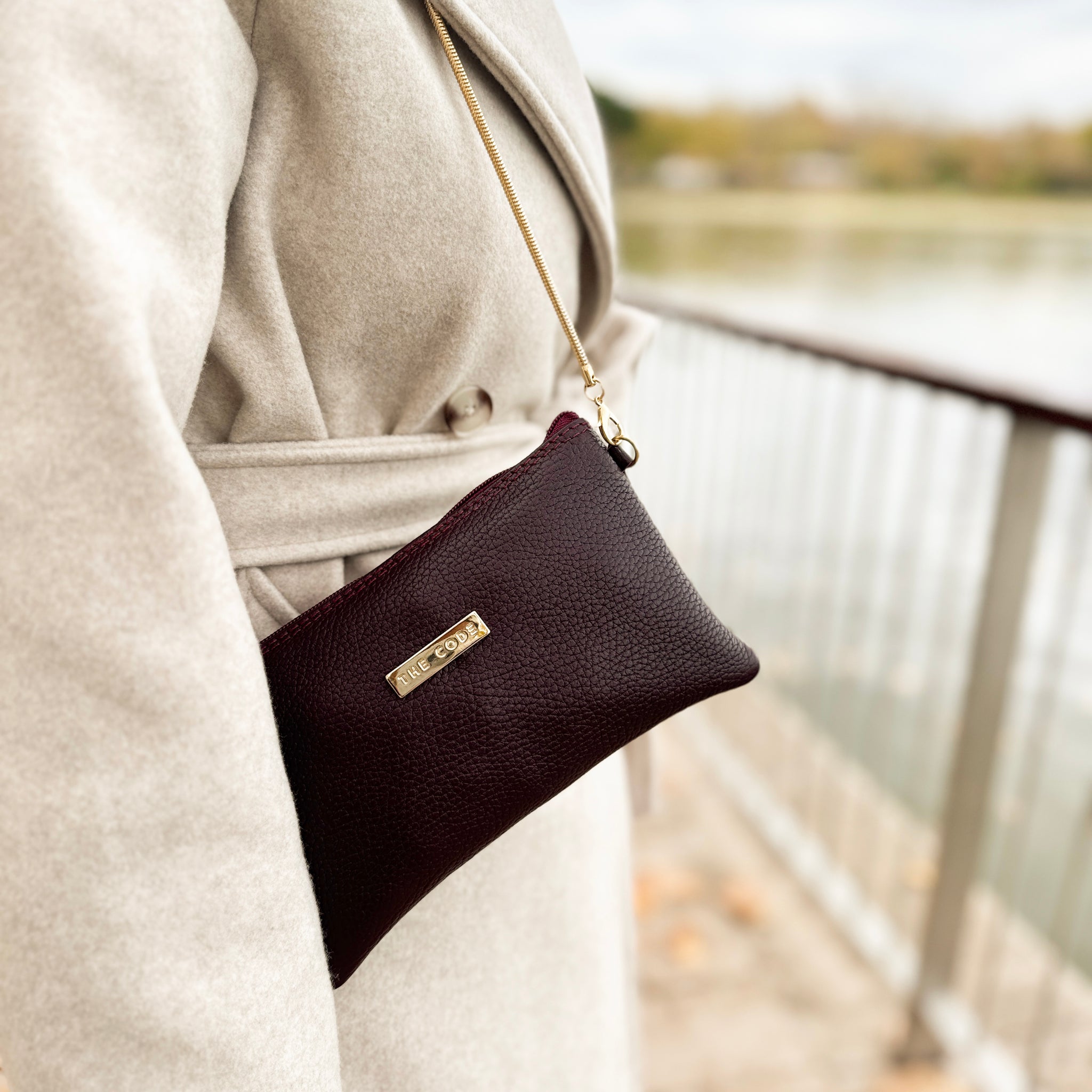 🟥XMAS BOX Burgundy Pepita