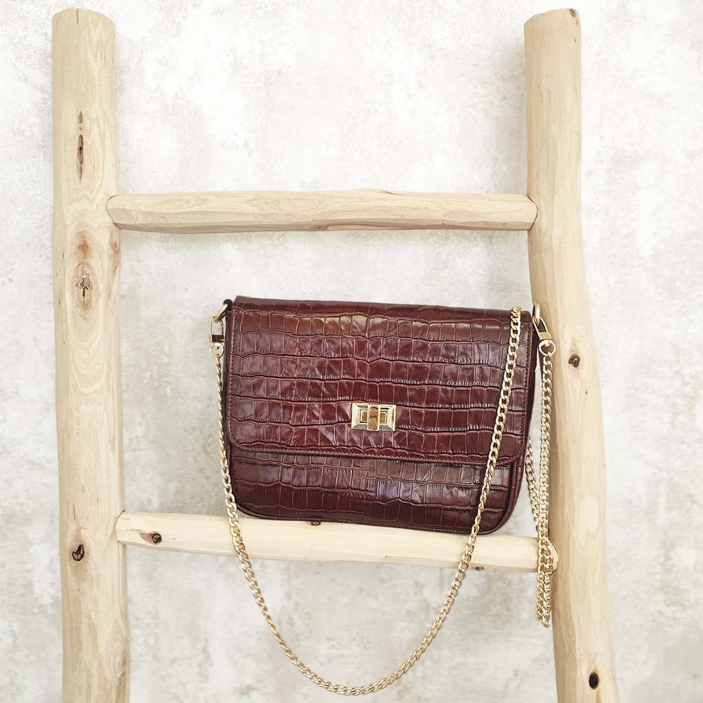 Hazelnut Retro Bags
