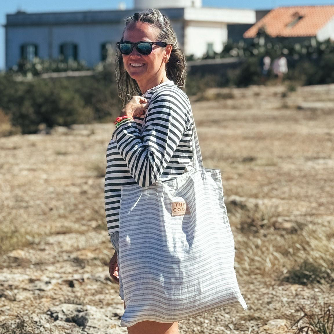Tote Bag rayas horizontales