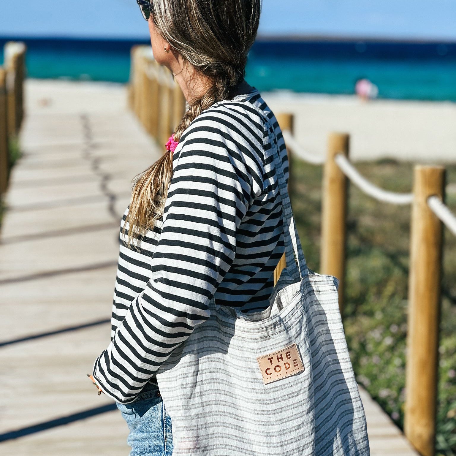 Tote Bag rayas horizontales
