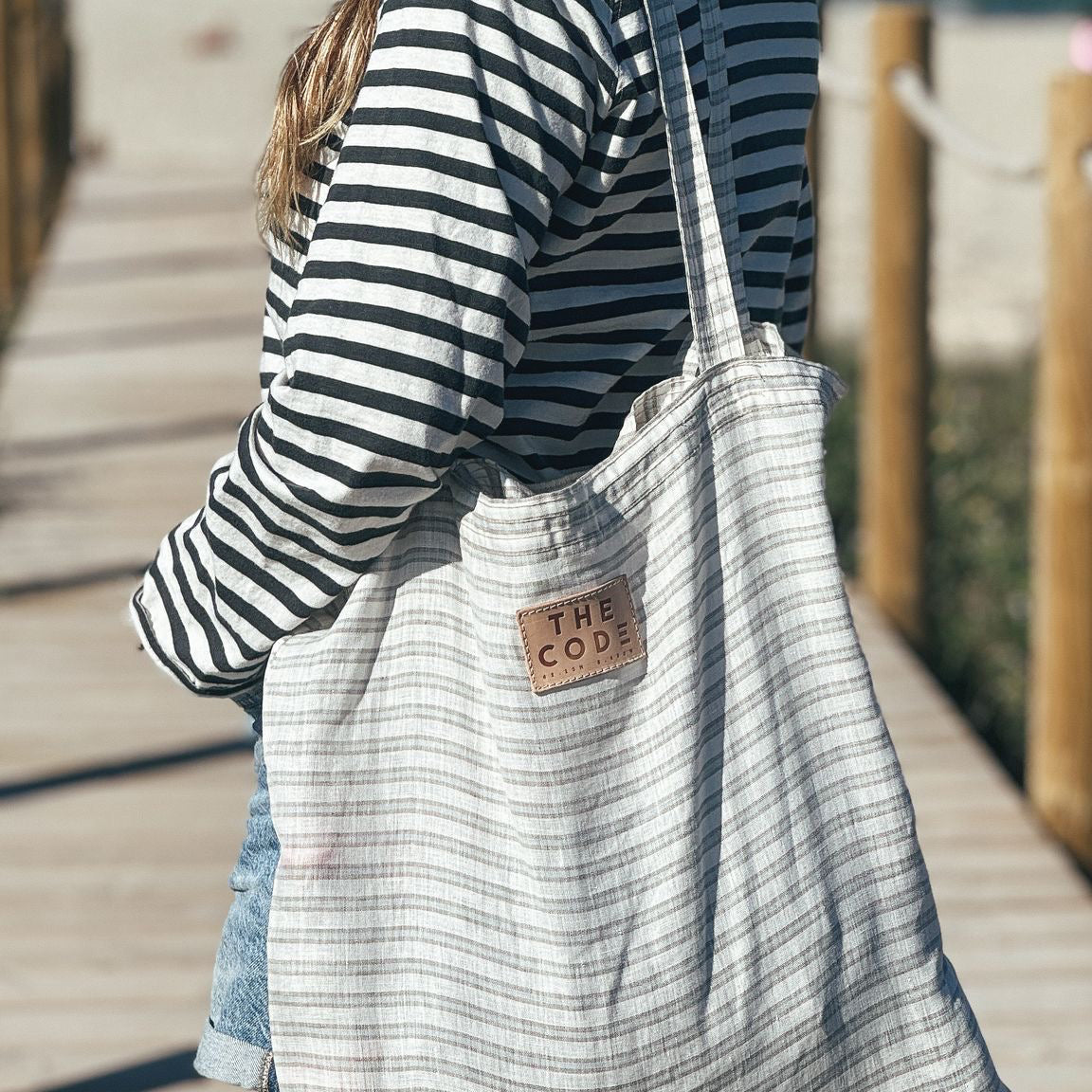 Tote Bag rayas horizontales