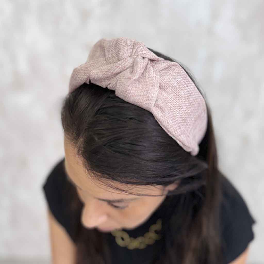 Diadema Atenas rosa palo