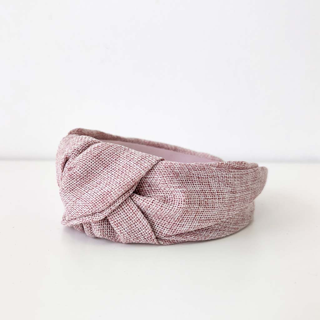 Diadema Atenas rosa palo