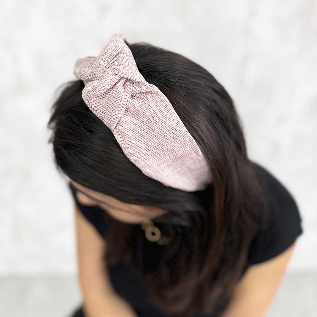 Diadema Atenas rosa palo