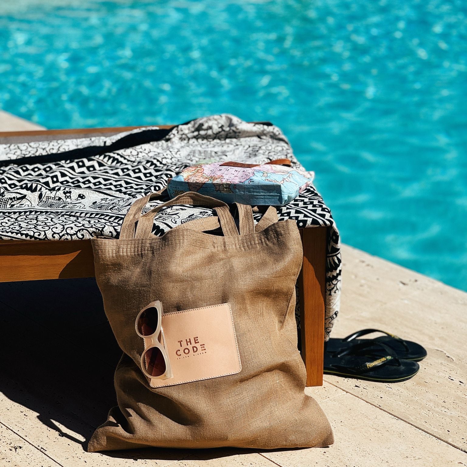 Tote Bag bolsillo tostado