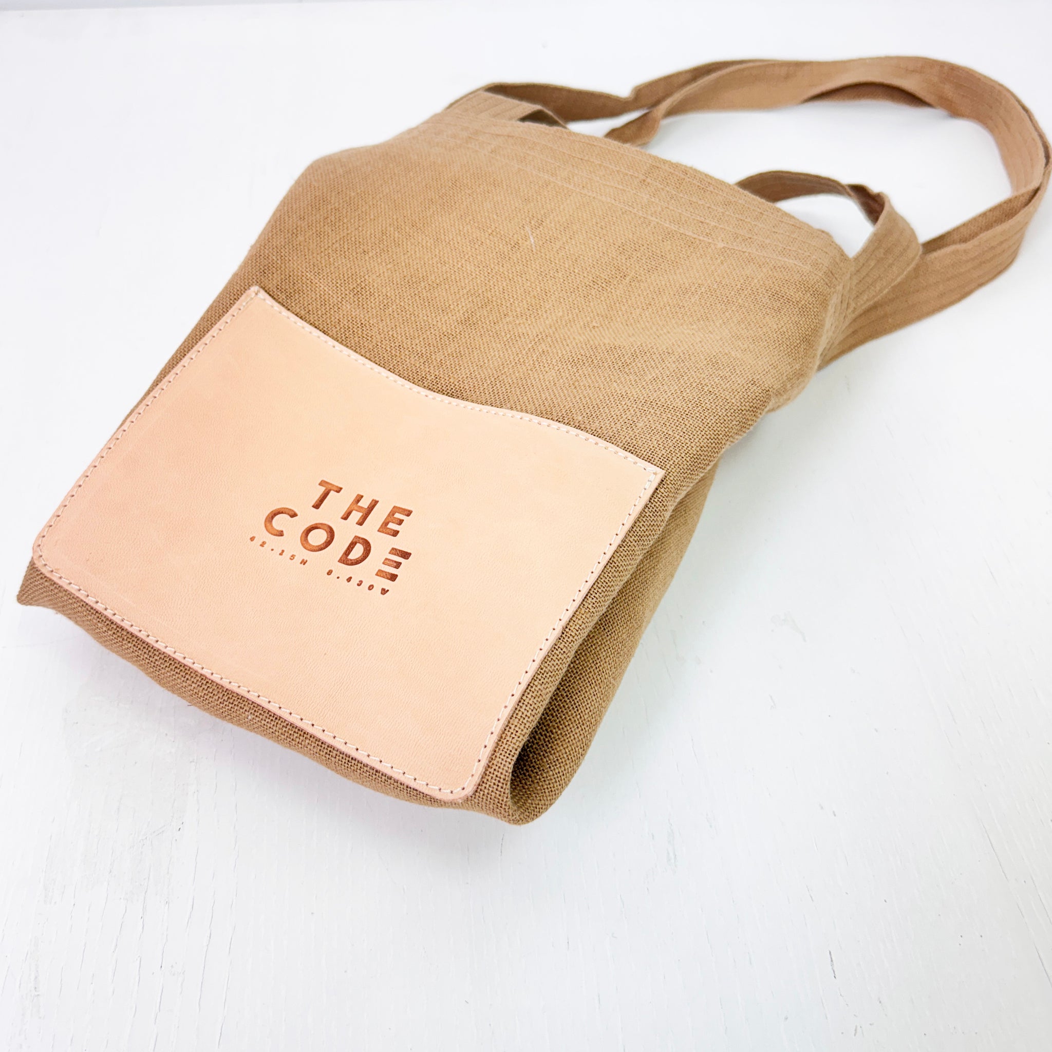 Tote Bag bolsillo tostado