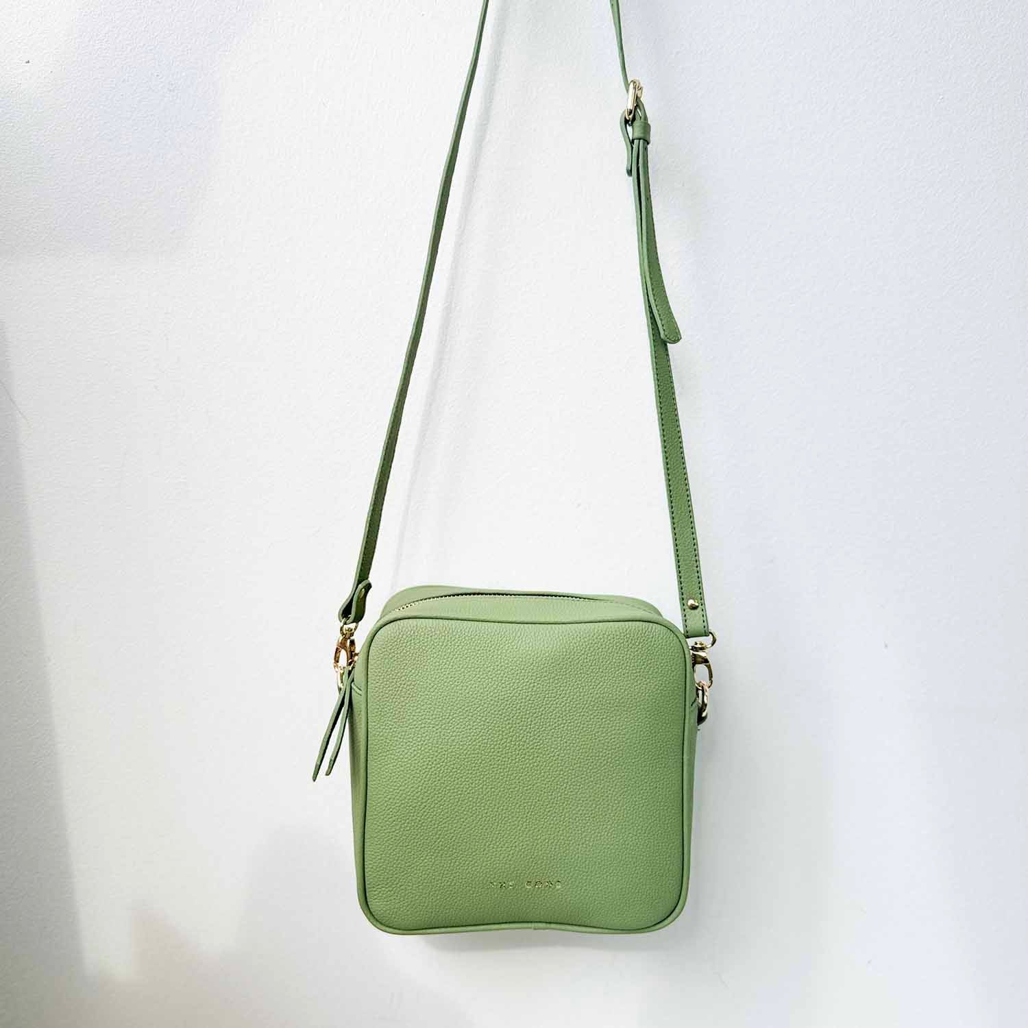 Bandolera Mérida verde vintage