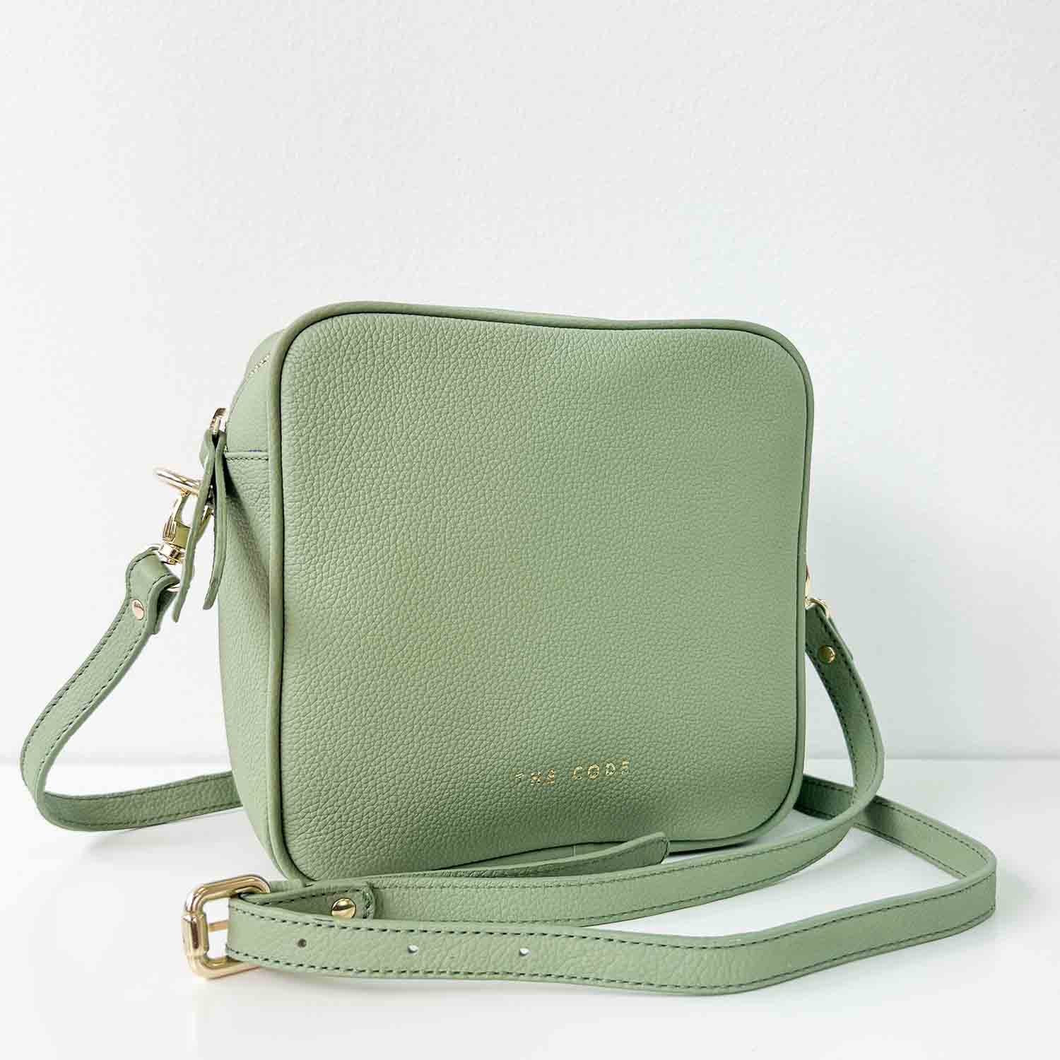 Bandolera Mérida verde vintage