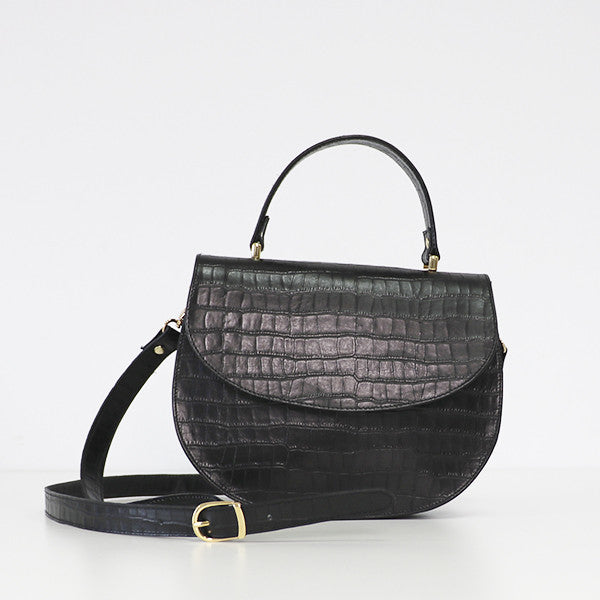 Otilia black shoulder bag