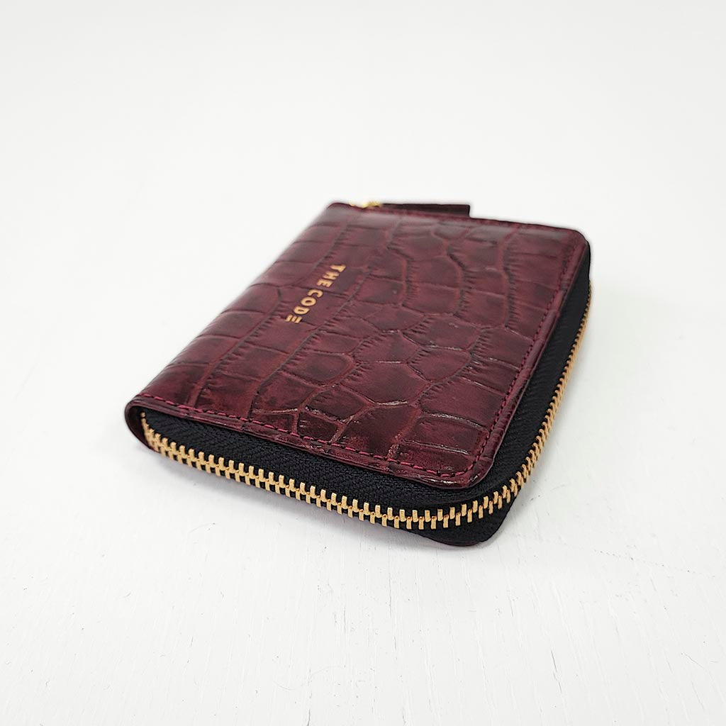 Cartera Paula burdeos