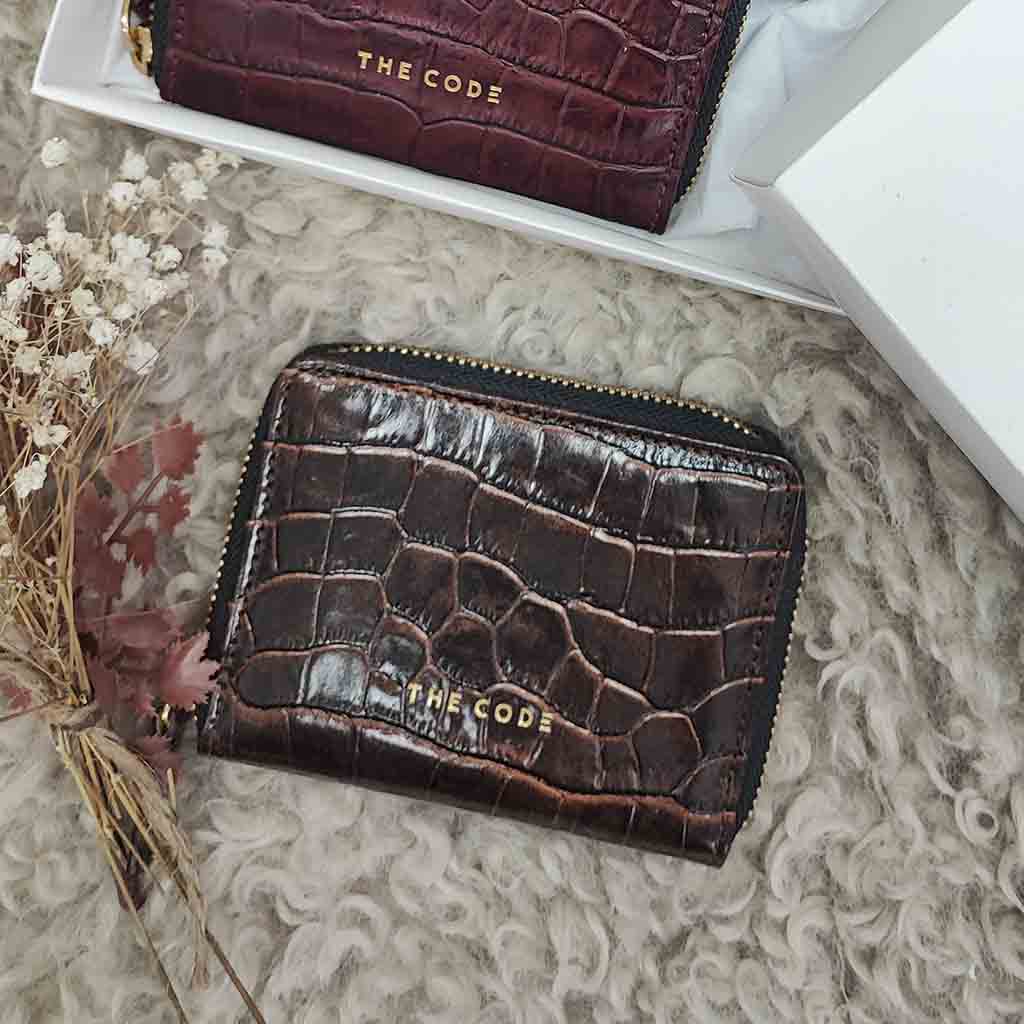 cartera Paula chocolate