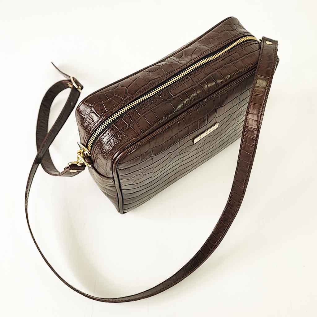 Carlota hazelnut shoulder bag