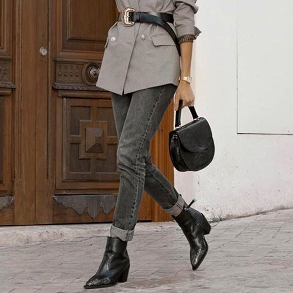 Otilia black shoulder bag