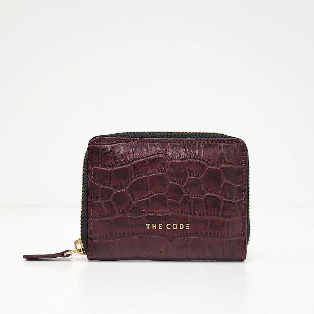 Cartera Paula burdeos