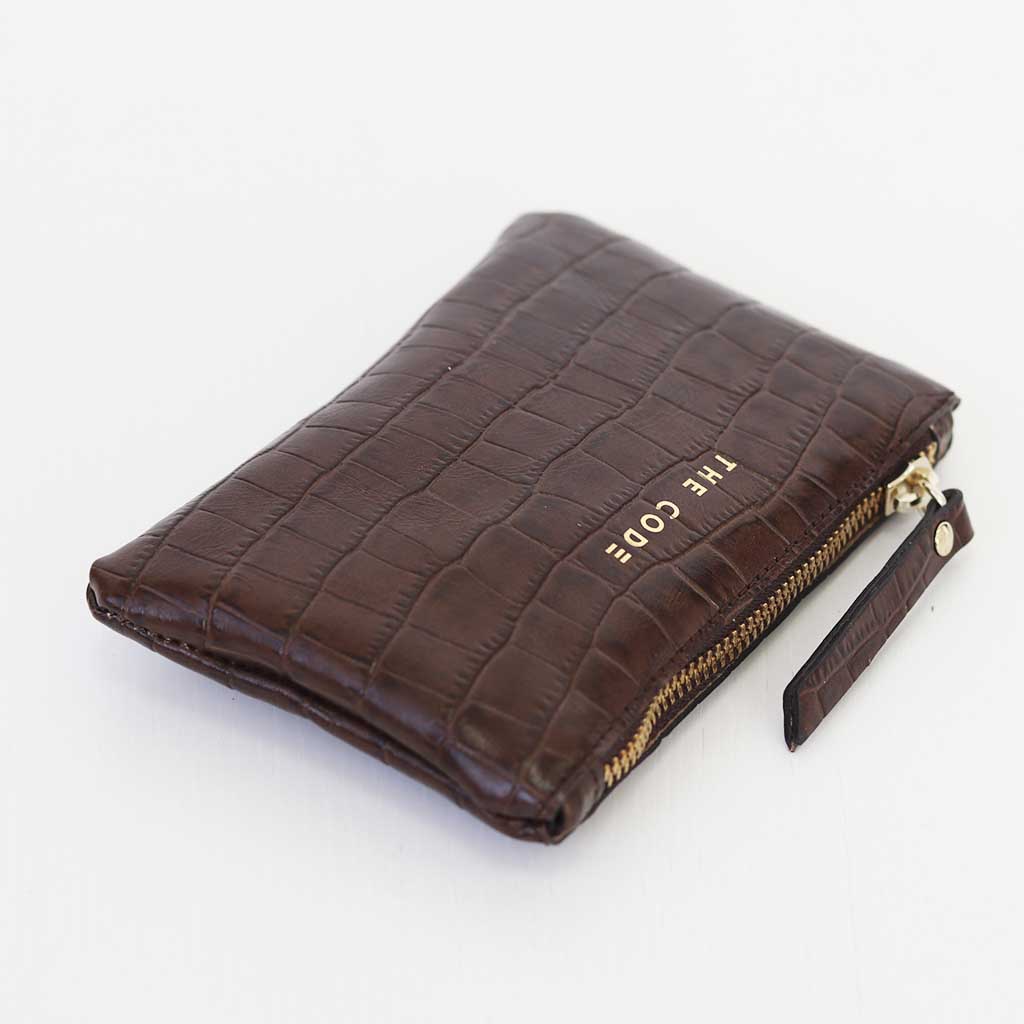 Monedero Siena chocolate