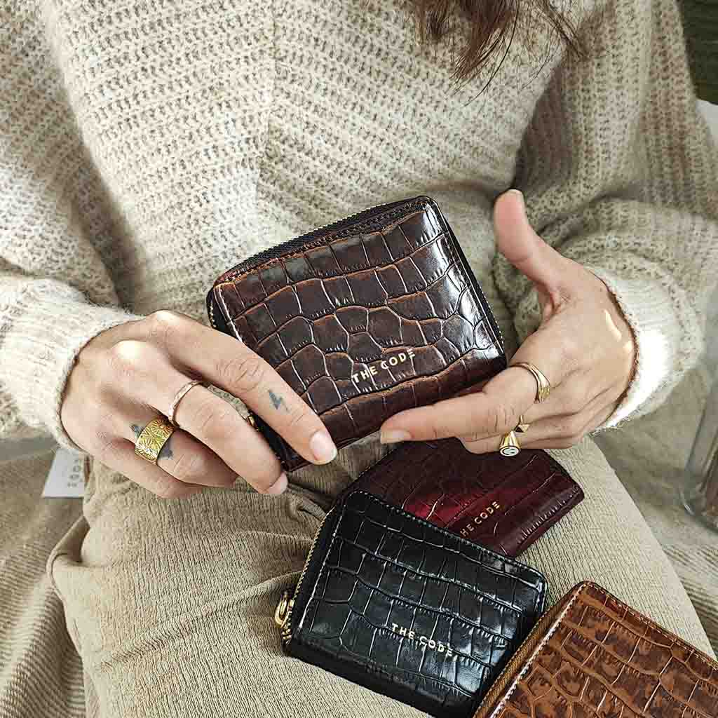 cartera Paula chocolate