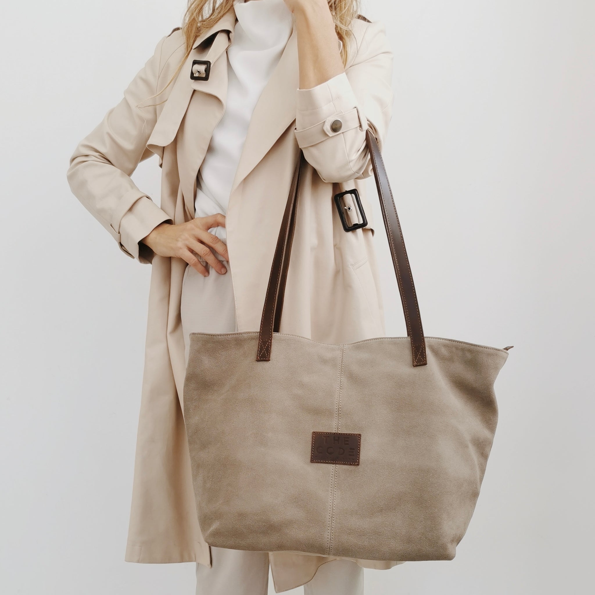 Shopper Serena taupe