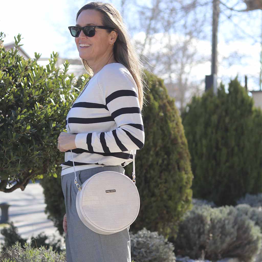 Olimpia caramel crossbody
