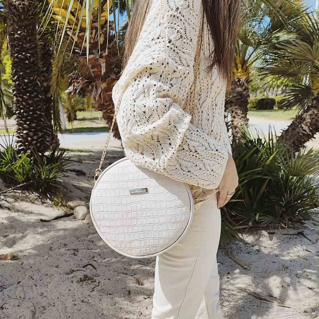 Olimpia caramel crossbody