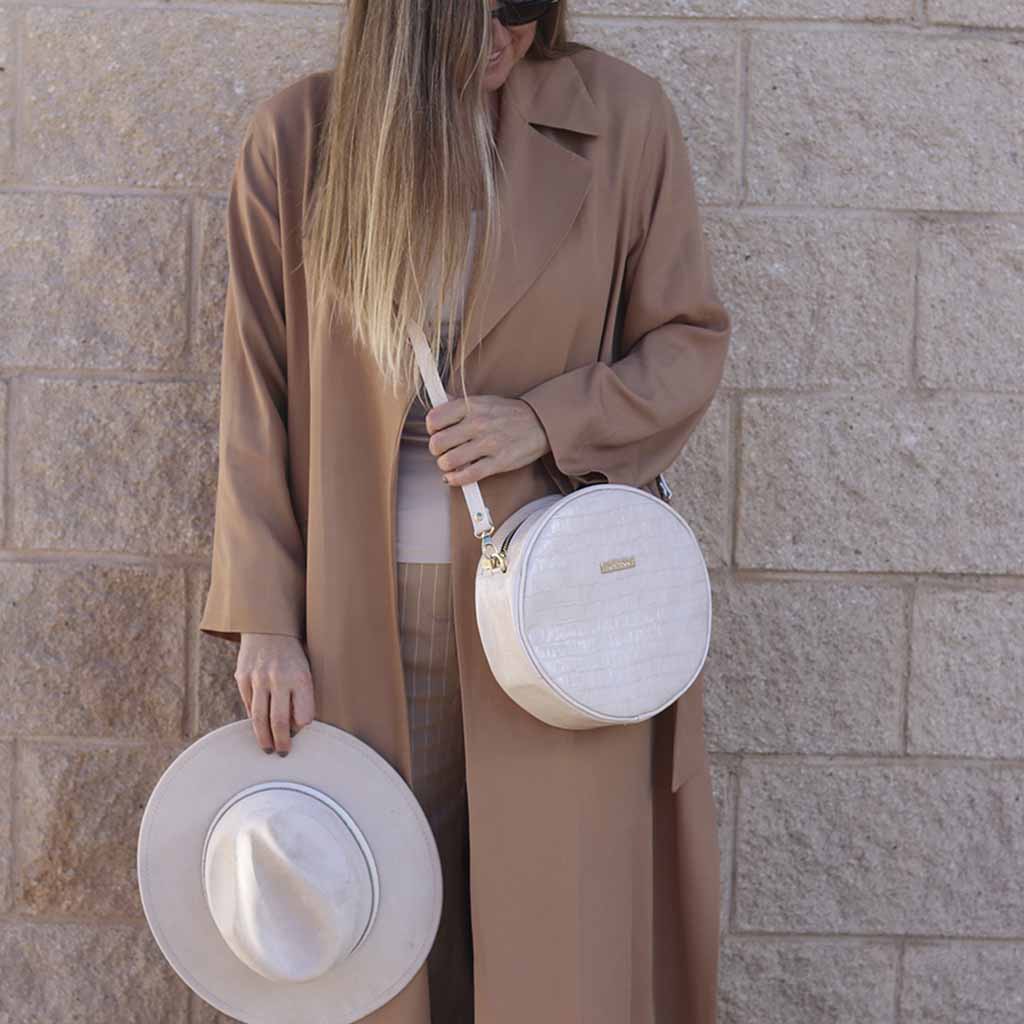Olimpia caramel crossbody