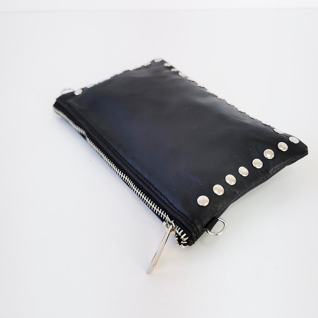 Studded black Pepita mini shoulder bag