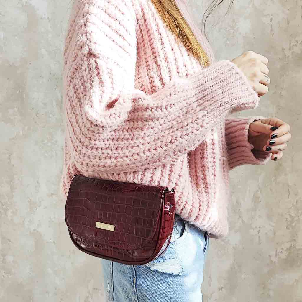 Bolso RIO burdeos